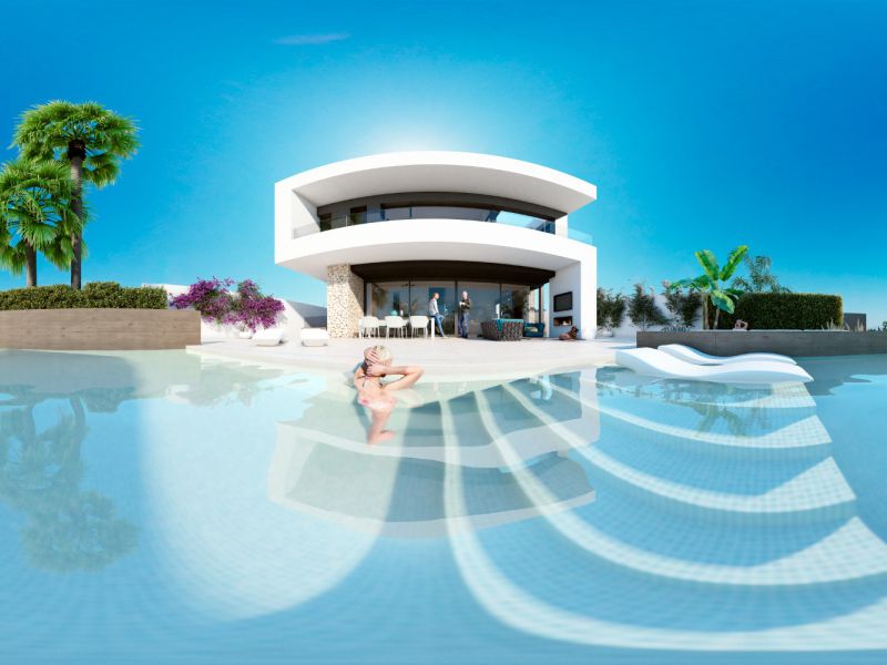 omakotitalo (Villa) - Uusi Rakentaminen - Algorfa - La Finca Golf Resort