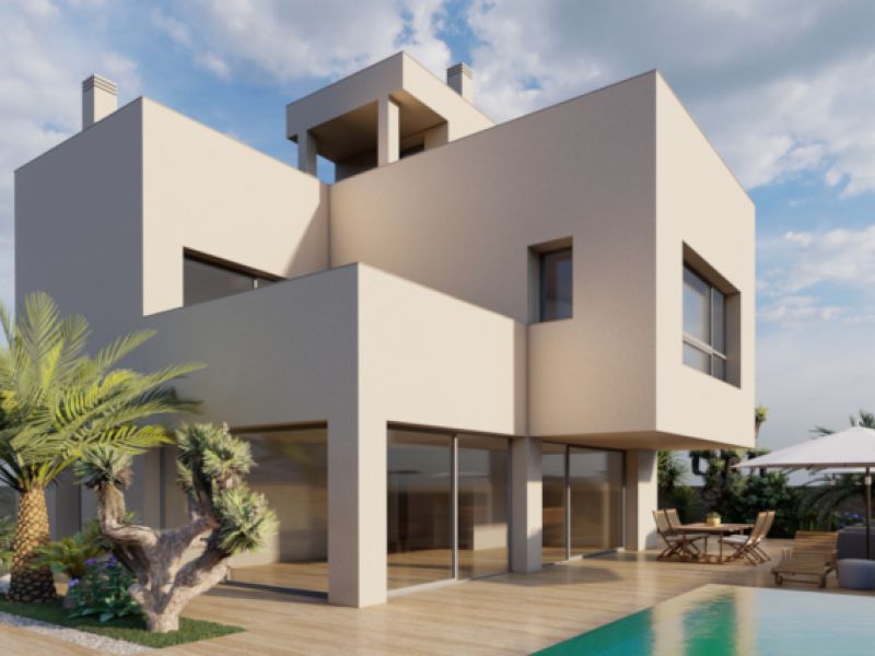 omakotitalo (Villa) - Uusi Rakentaminen - Pilar de la Horadada - Torre de la Horadada