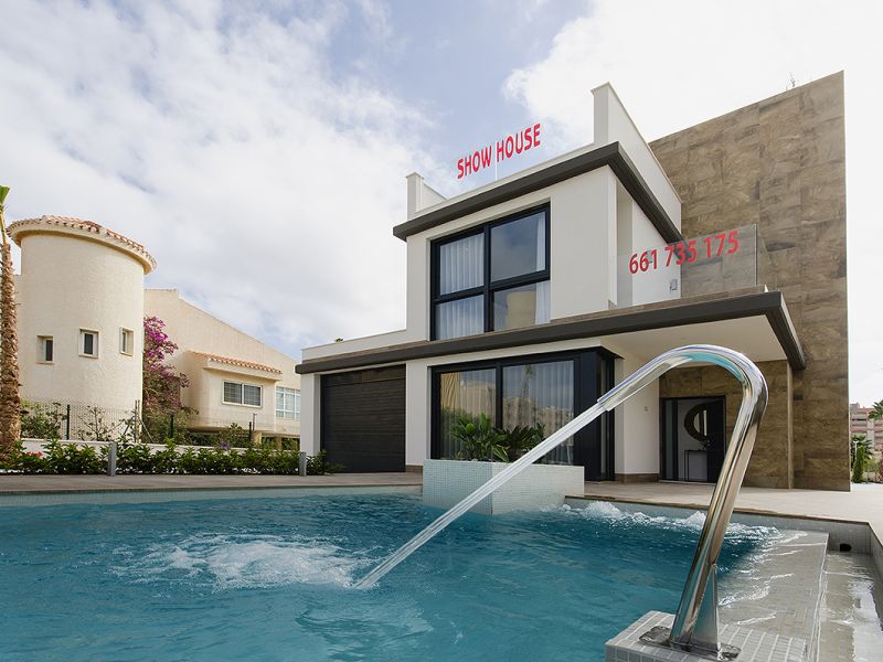 omakotitalo (Villa) - Uusi Rakentaminen - Orihuela Costa - Campoamor