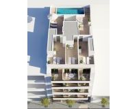 Uusi Rakentaminen - Kerrostaloasunto - Torrevieja - Centro
