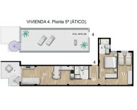 New Build - Penthouse - Torrevieja - Playa del Cura